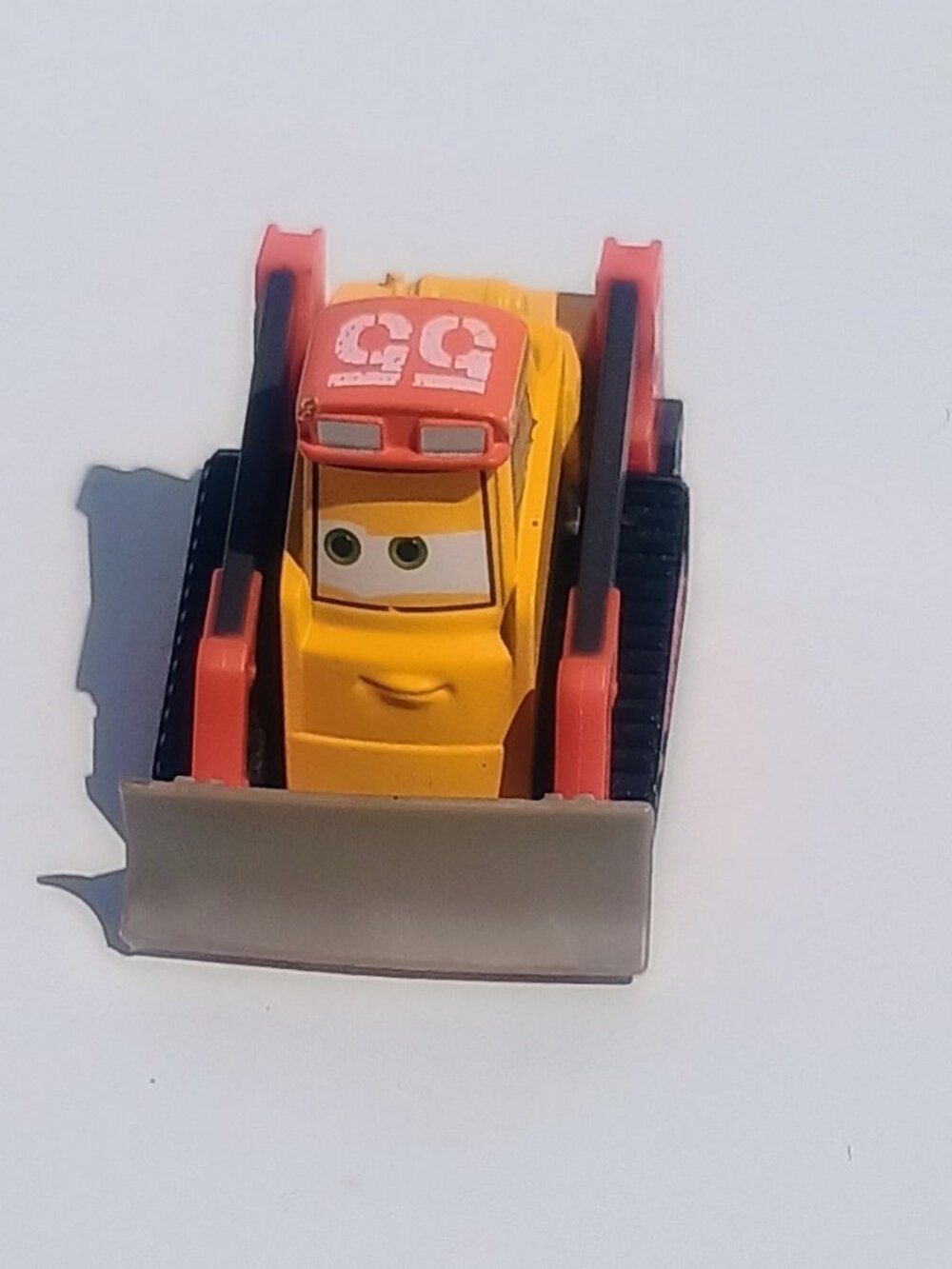 Disney Pixar Planes Fire & Rescue AVALANCHE #55 Diecast Bulldozer Toy